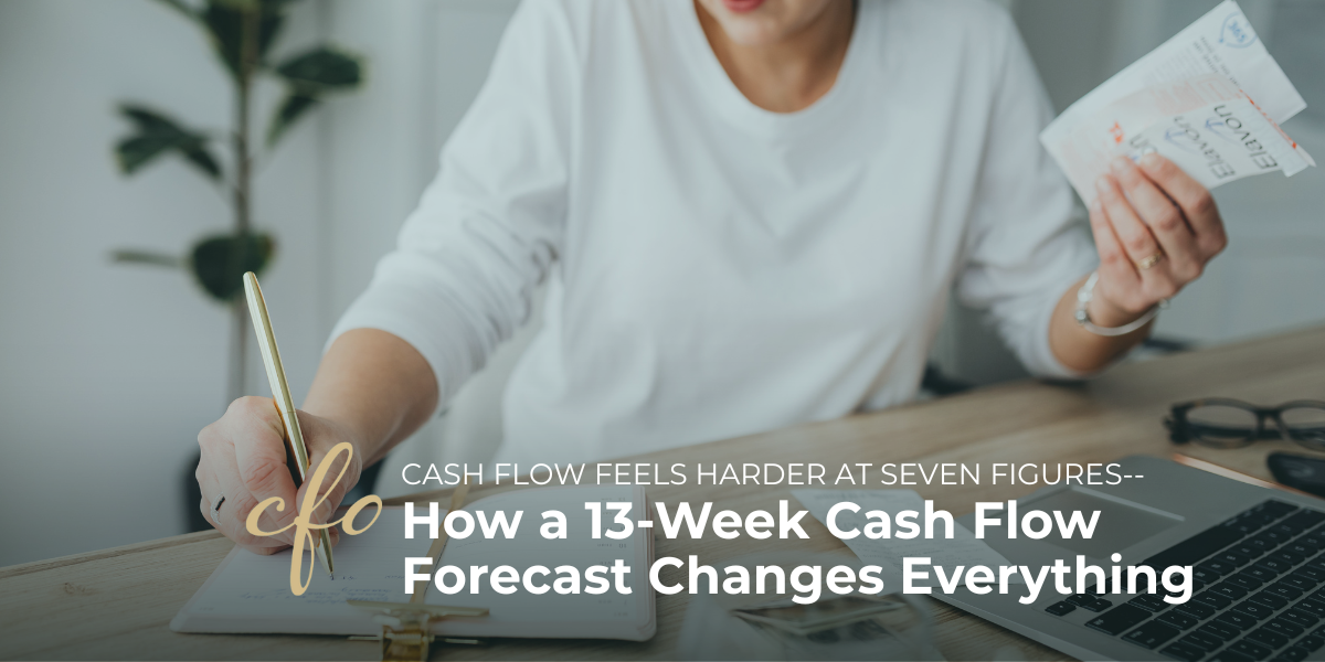 13-week cash flow forecast