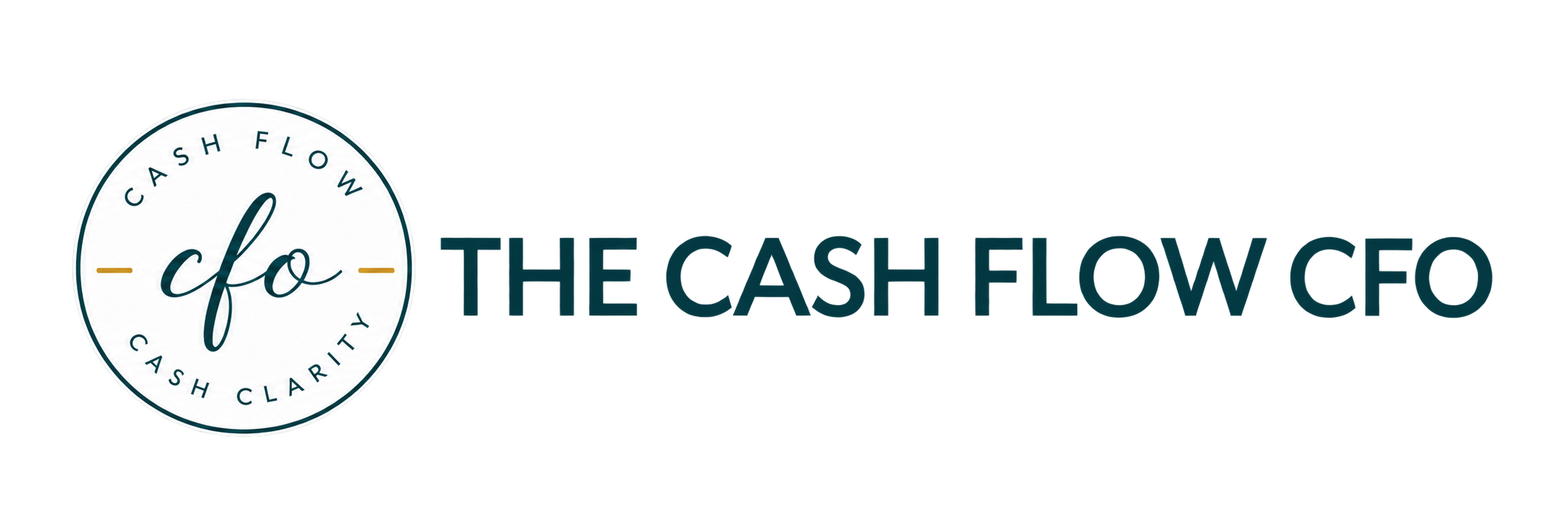 Cash Flow CFO Logo Emblem